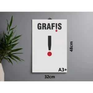 Plakat A3 - A3+ (32 x 48 cm)